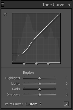 Adjusting the Matte and Haze Effect of Pretty Preset in Lightroom