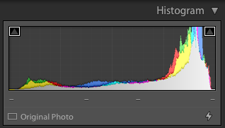 how to read a histogram in lightroom