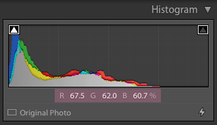 how to use the histogram in lightroom