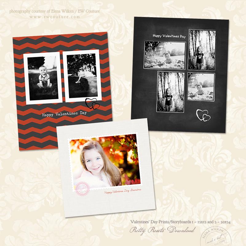 valentines templates for photographers