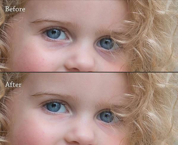 How to Lighten Under Eyes in Lightroom