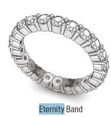 cz eternity band example