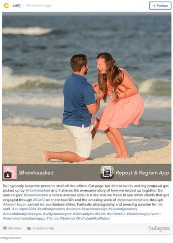 beach engagement proposal