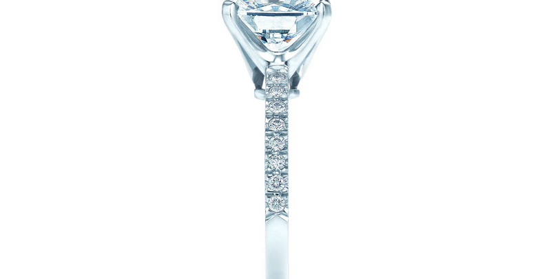 Tiffany Novo Replica CZ Engagement Ring 