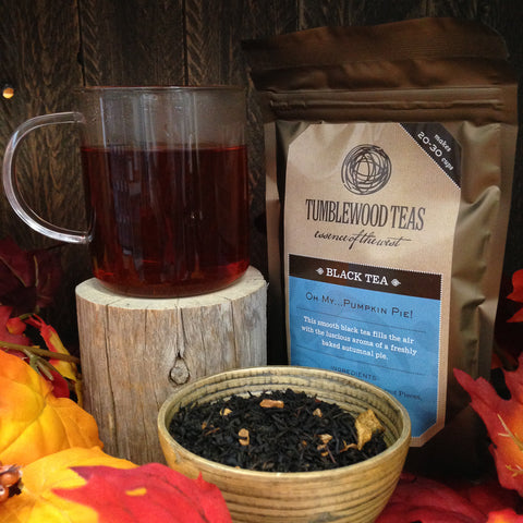 Oh My... Pumpkin Pie! Black loose leaf tea 