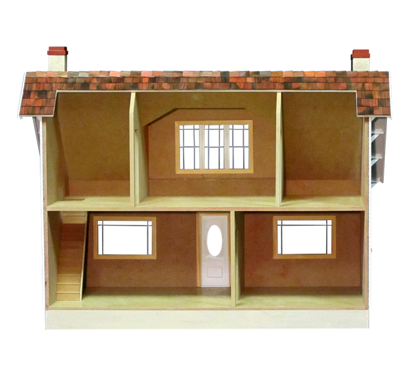classic bungalow dollhouse kit