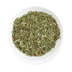 Stevia leaves in herbal tea