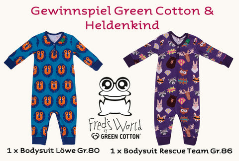 Gewinnspiel Heldenkind & Green Cotton