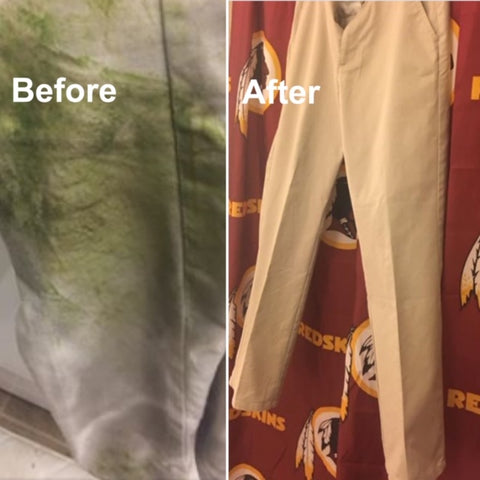how to remove a grass stain from pants