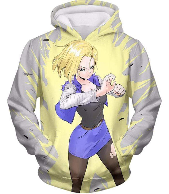 dragon ball z hoodie white