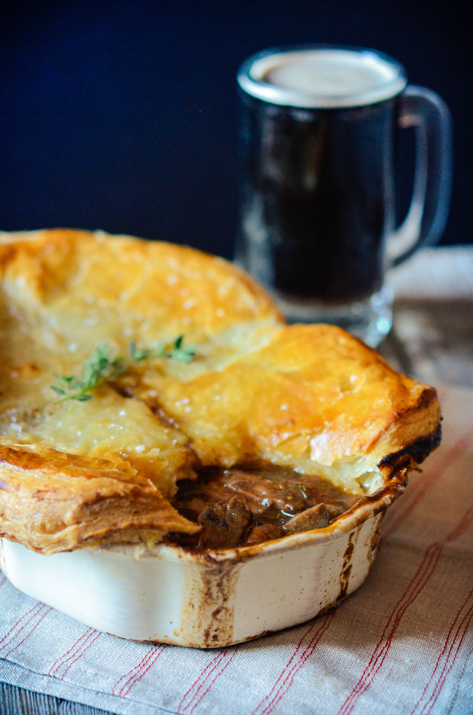 Steak and Guinness Pie – Many Kitchens
