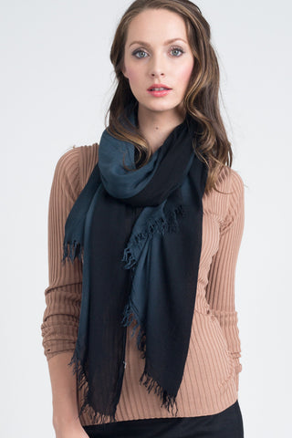 ALLIGATOR CRINKLE SCARF / SARONG IN CORAL