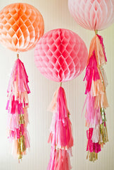 honeycomb ball decorations