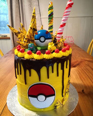 Pokemon Drip Cake