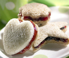 shaped sandwiches food on a budget