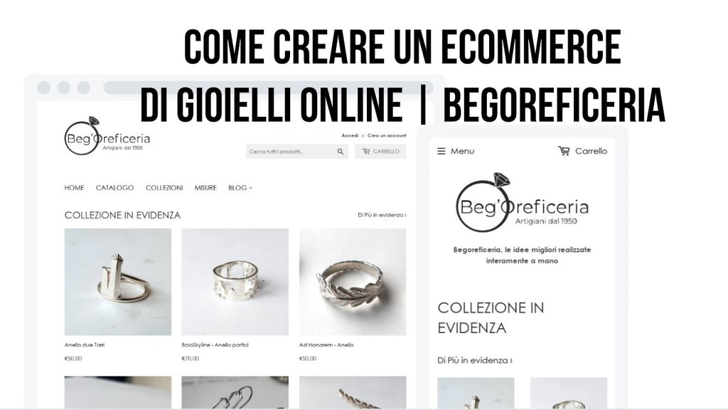 ecommerce gioielleria online bologna