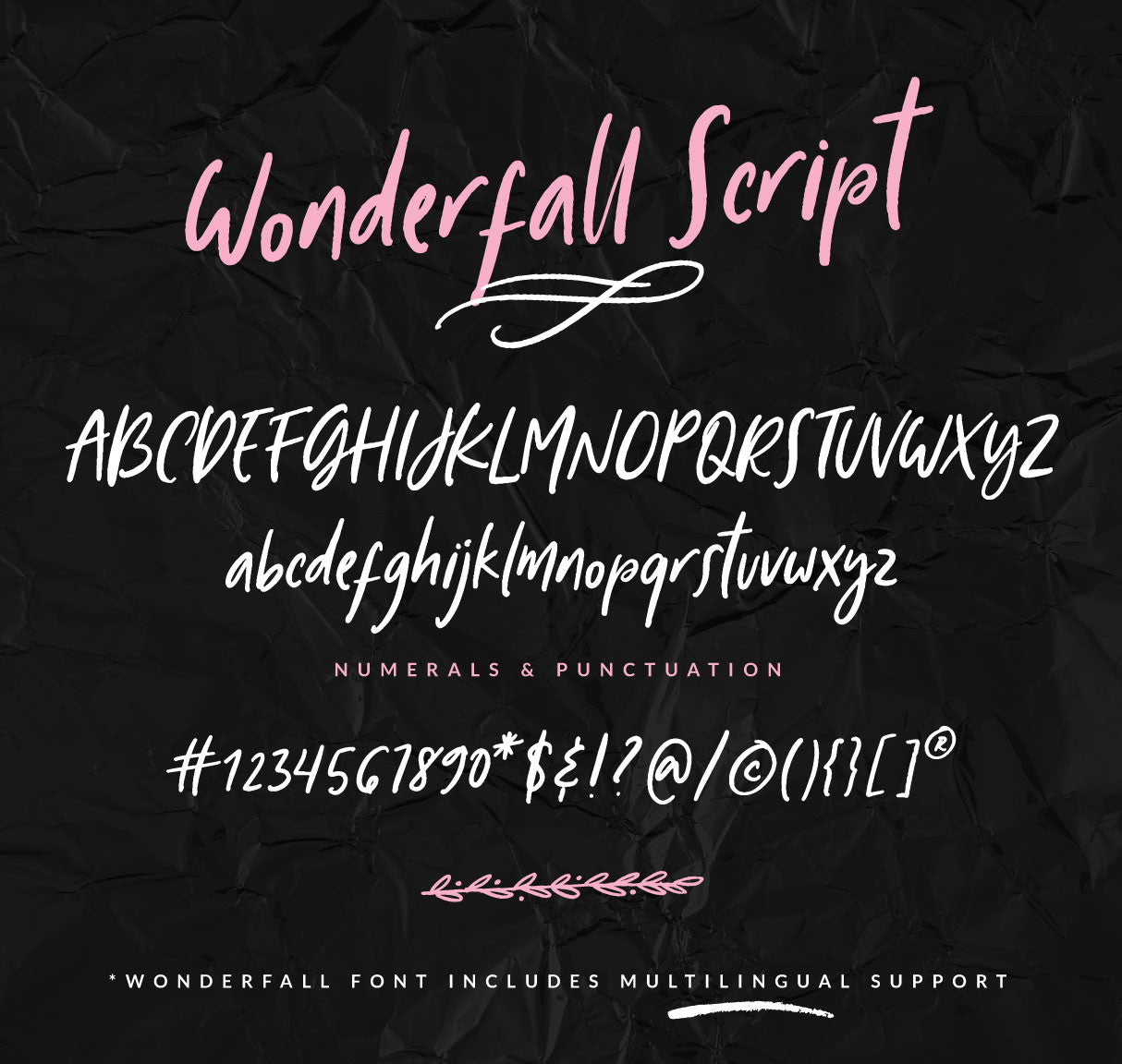 Wonderfall Script Font