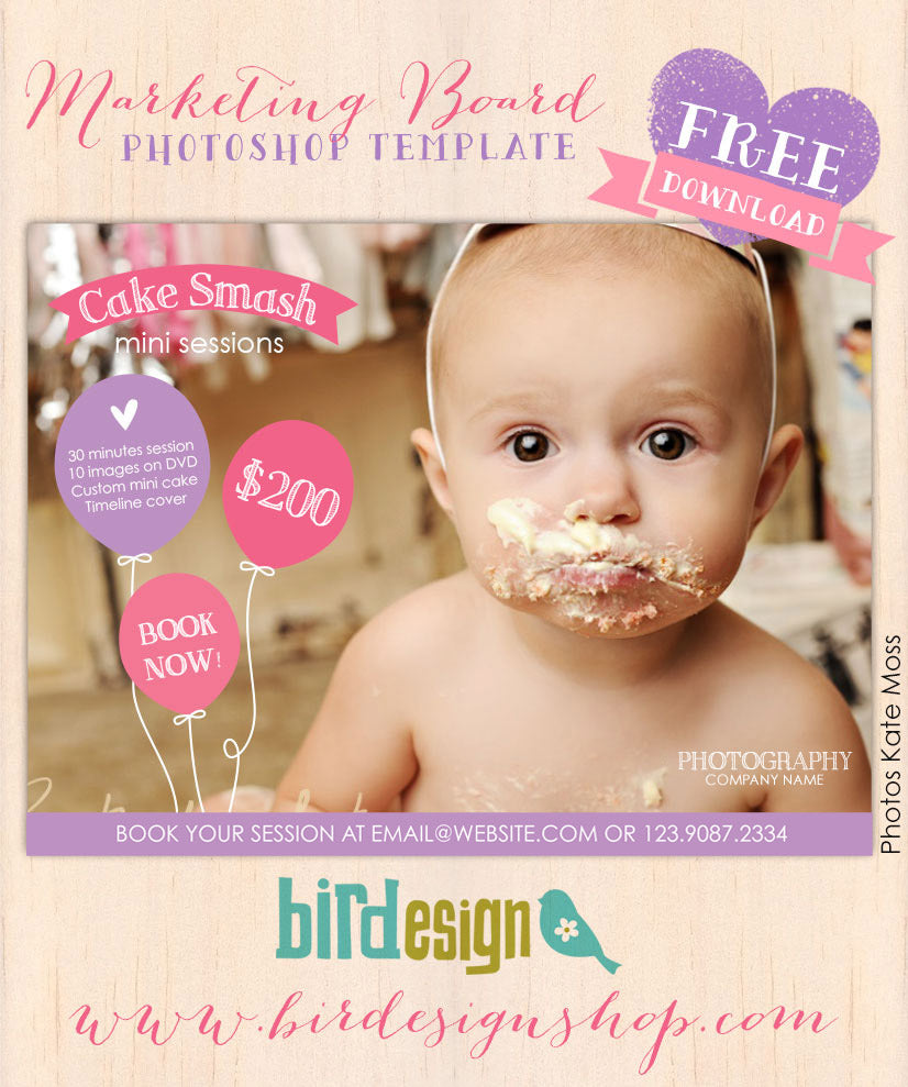Free Photoshop Template Photography Marketing Birdesign Free Photoshop Marketing Templates For Photographers