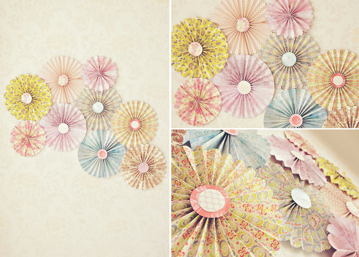 paper pinwheels background for photographers DIY project