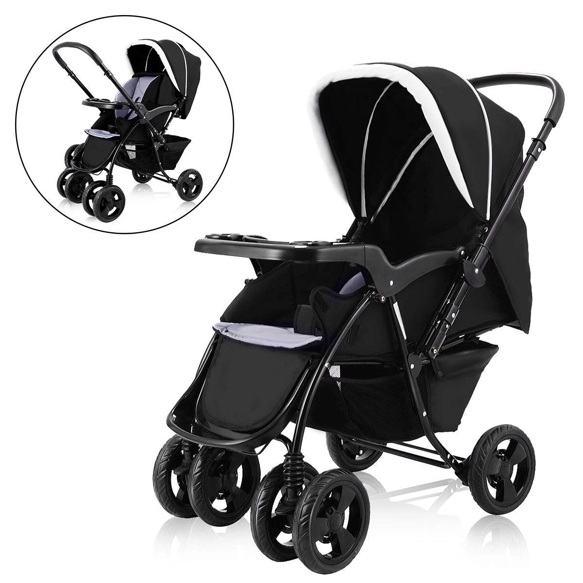 two way stroller