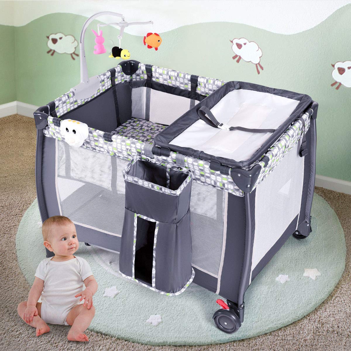 travel changing table