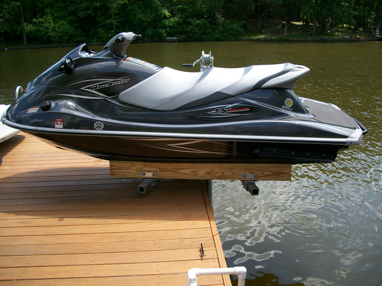 Photos of our Mr. Lifter jet ski lift. For more information, please 