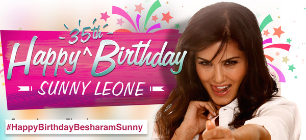 Happy Birthday Sunny Leone Face of Brand IMbesharam