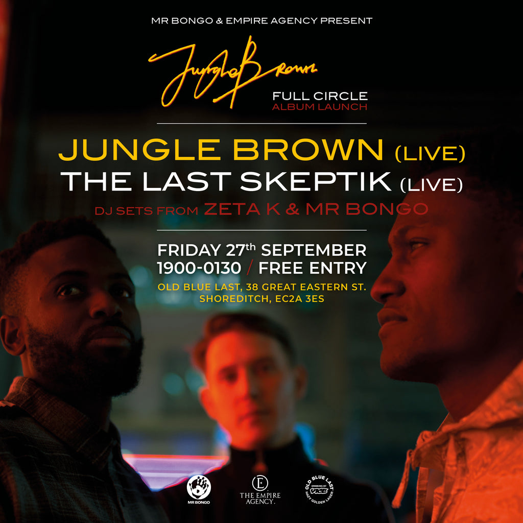 jungle brown full circle album launch tour