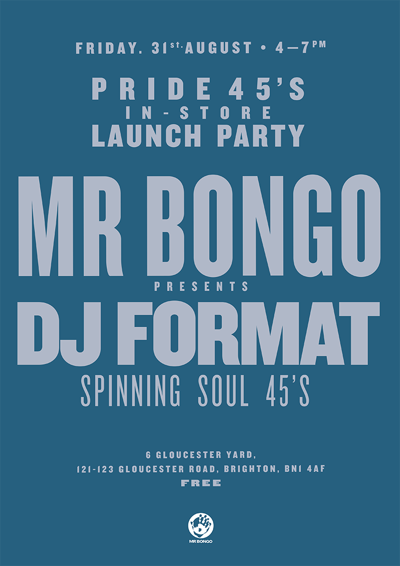 DJ Format in store at Mr Bongo Brighton