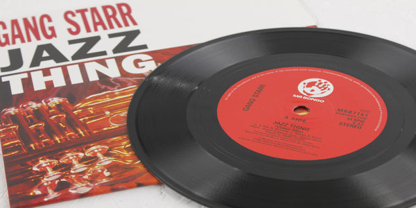 Gang Starr Jazz Thing - 7" Vinyl - Mr Bongo