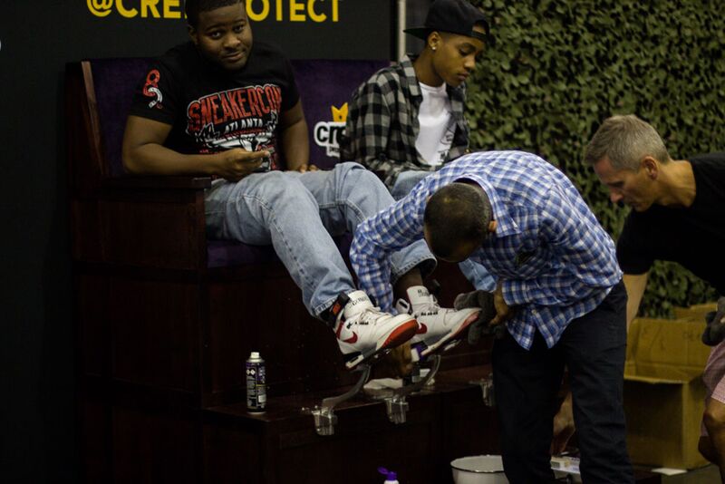 2015 sneaker con on foot pics atlanta crep cleaning shoe