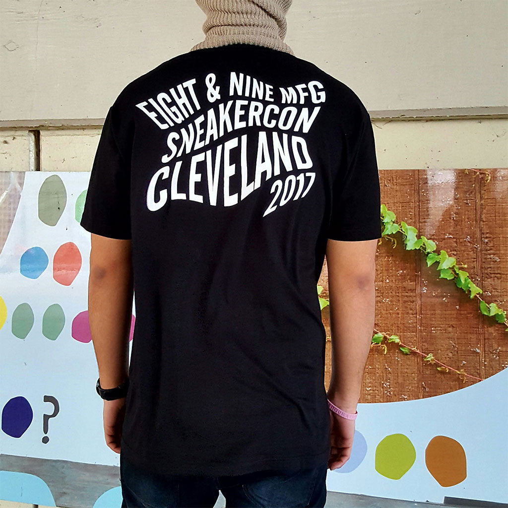 2017 Sneaker Con Cleveland Shirt By 8and9 back