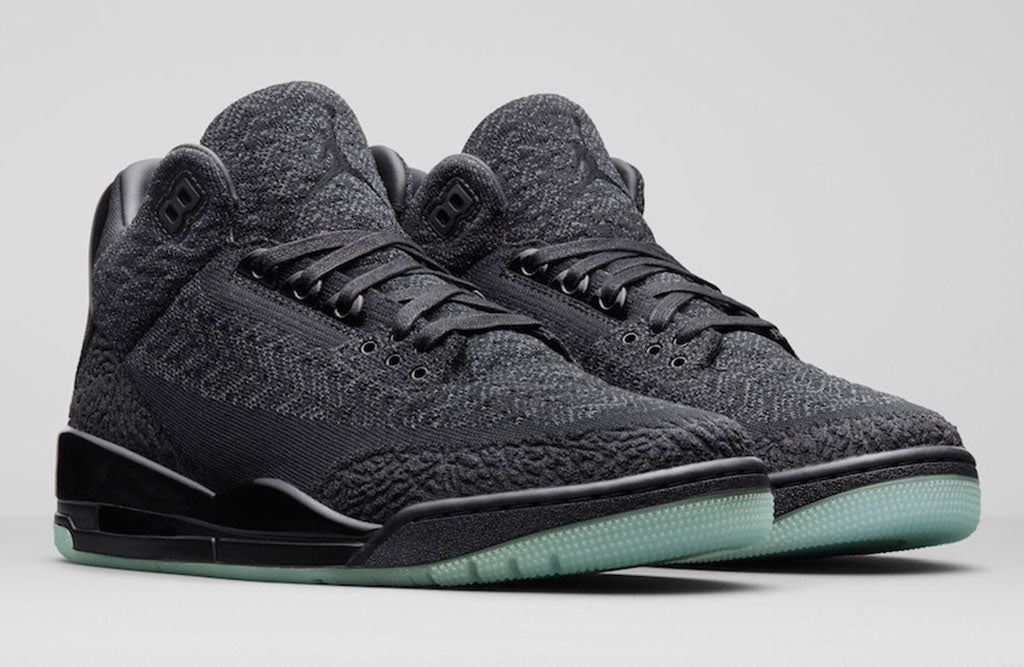 2018 Air Jordan 3 Flyknit Black Release Date