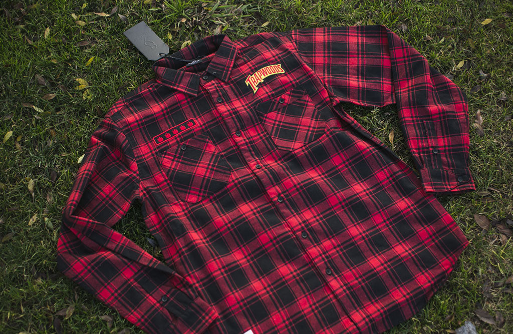 2018 Hood Scouts Collection Trapwoods High Class Flannel Shirt