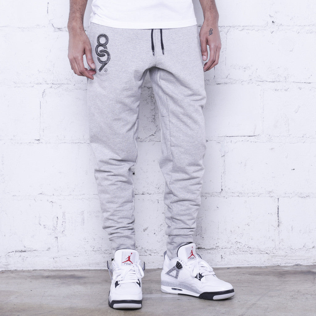 8and9 joggers heather grey