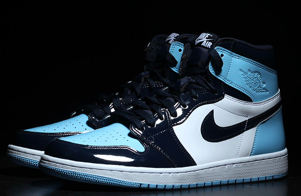 Air Jordan 1 UNC Patent Leather Release 2019