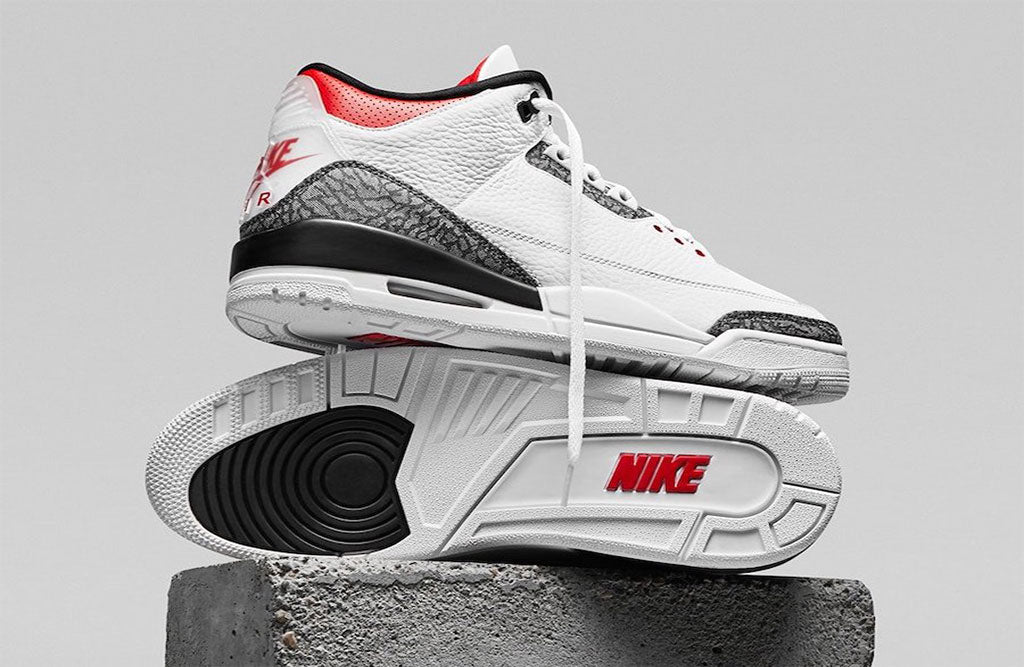 Air-Jordan-3-White-Black-Fire-Red-Clear-2020-Release