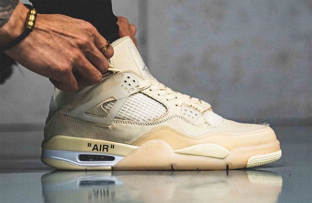 Air Jordan 4 Off White Wms 2020 Release July