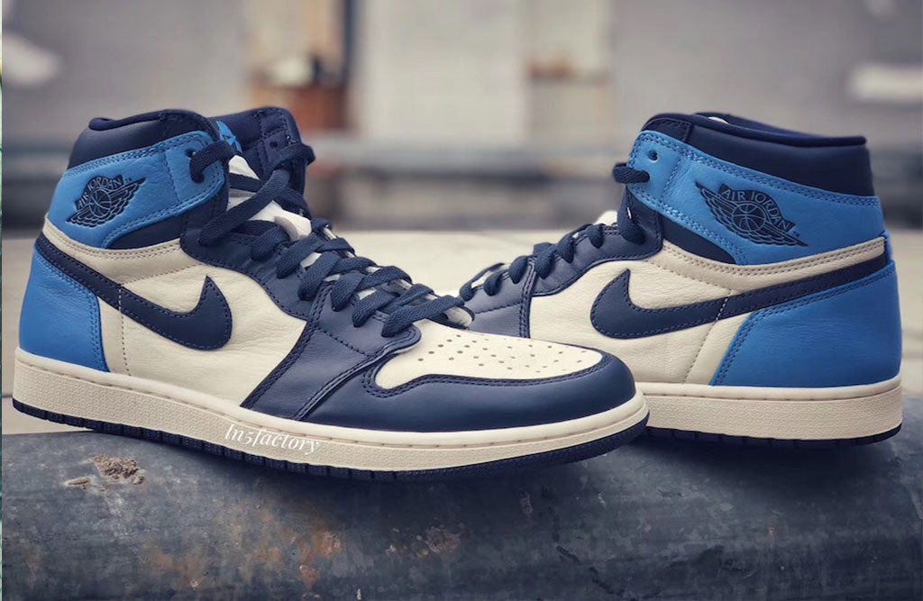 Air Jordan hi OG Retro UNC Leather 2019 Release