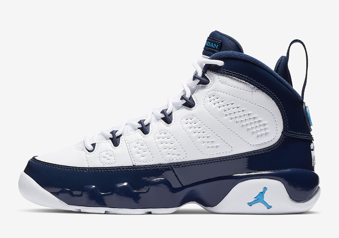 Air Jordan 9 UNC 2019 Release Midnight