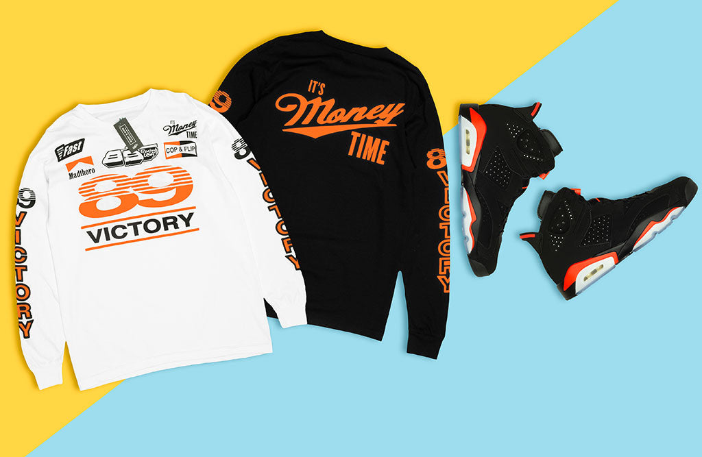 Shirts to match Jordan 6 Infrared 2019 Release