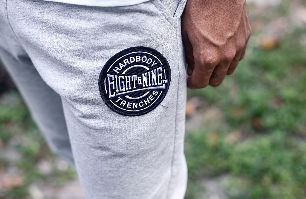 New HardBody Jogger Sweatpants Added In 3 Colors! heather detail