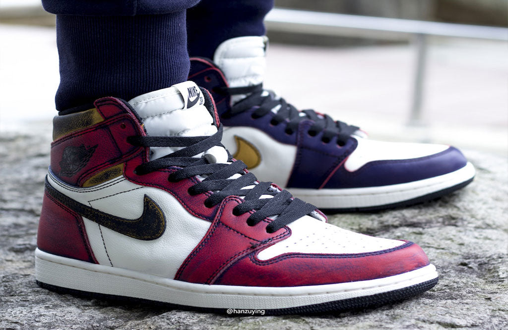 Nike SB Air Jordan 1 Retro Hi OG Lakers Chicago 