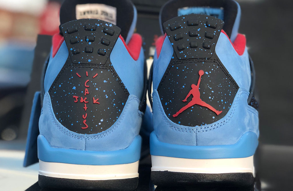 Travis Scott Air Jordan 4 Houston Oilers Release Date