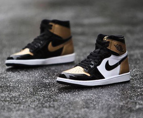 2018 Air Jordan 1 “Gold Toe” Release