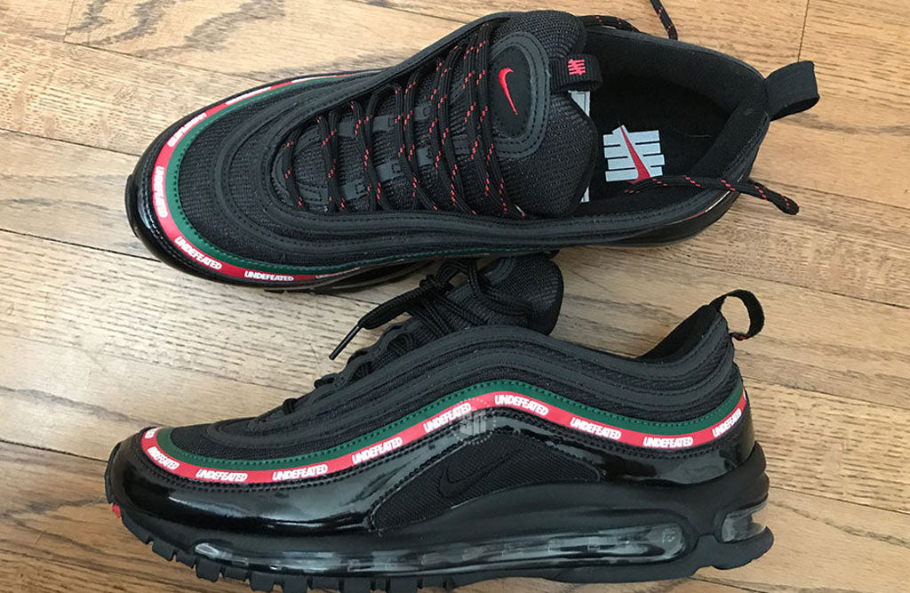 undefeated nike air max 97 black