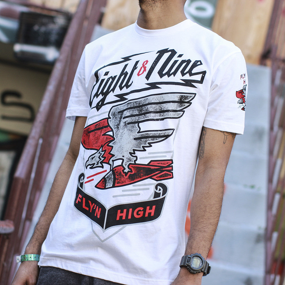 flying jordan 4 cement shirt