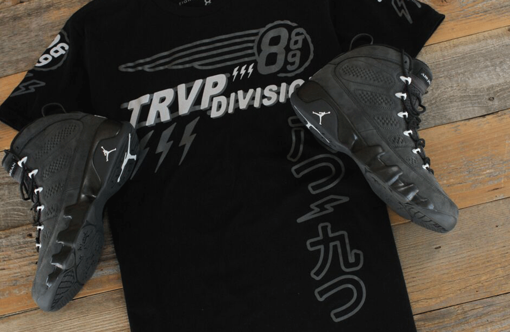 shirts that match the jordan 9 anthracite release