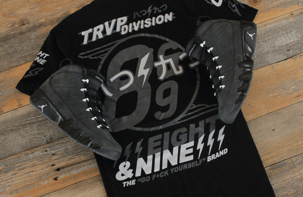 shirts that match the 2015 jordan 9 anthracite release