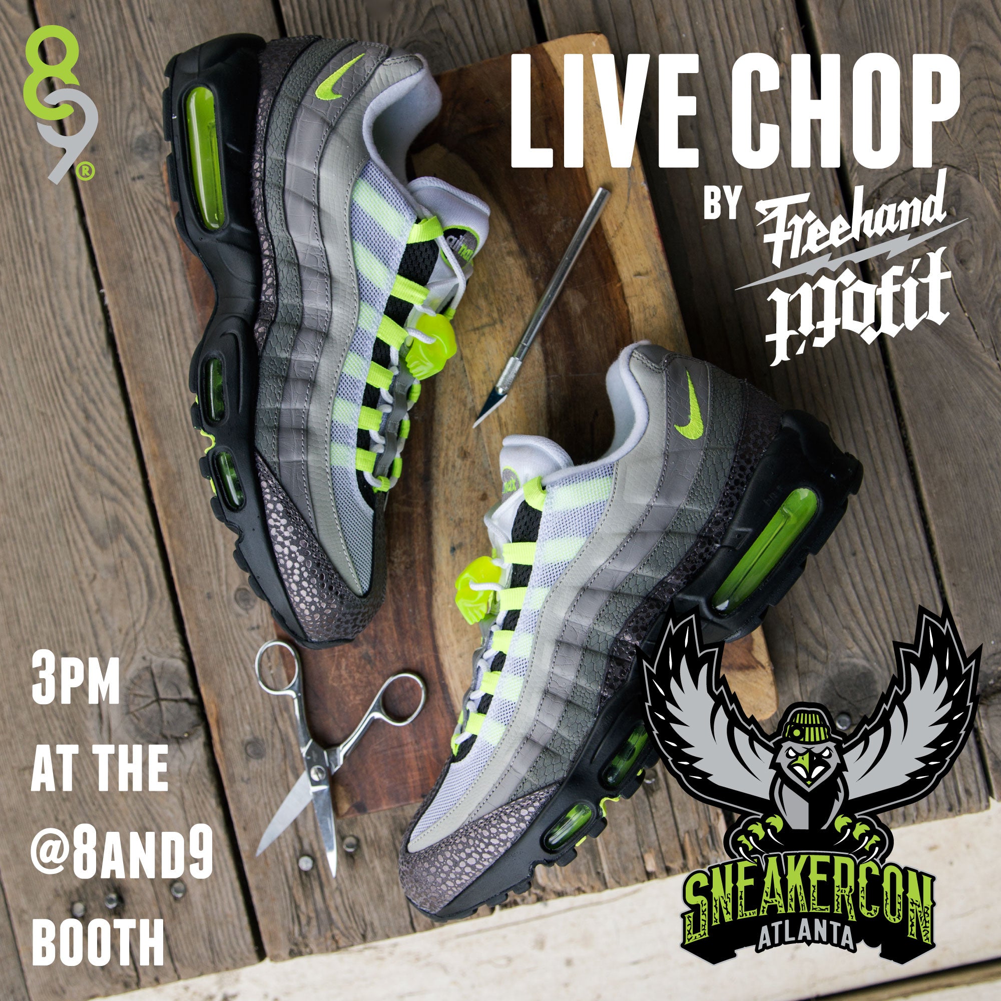 sneaker con freehand profit live chop 8and9 atlanta 2015